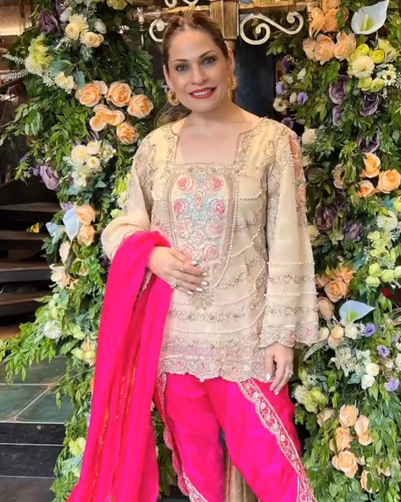Rimple Bhandari in Our Pakistani suit set