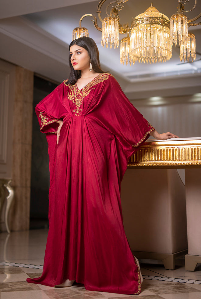Ruby Red Kaftan Ruby Red Kaftan
