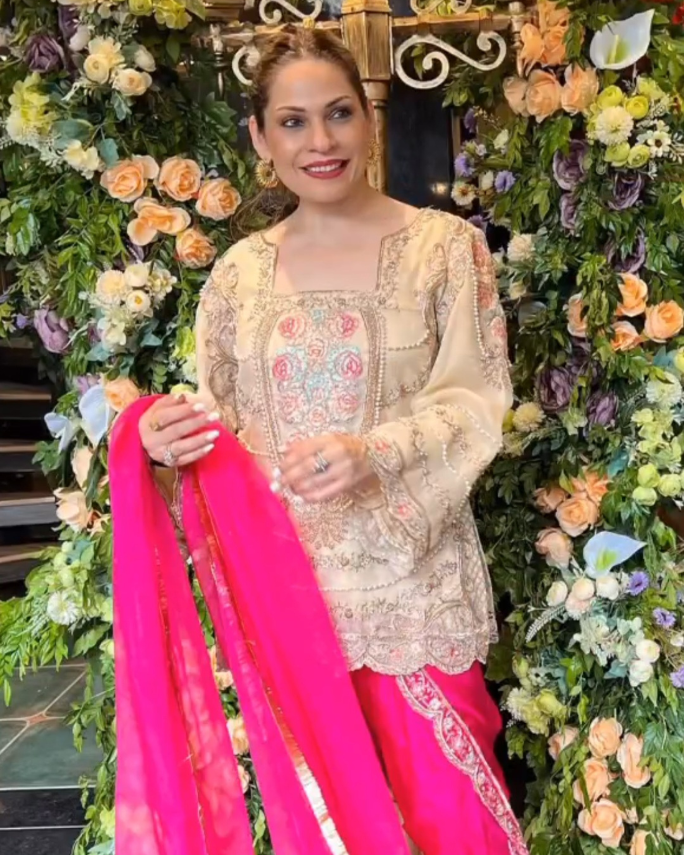 Rimple Bhandari in Our Pakistani suit set