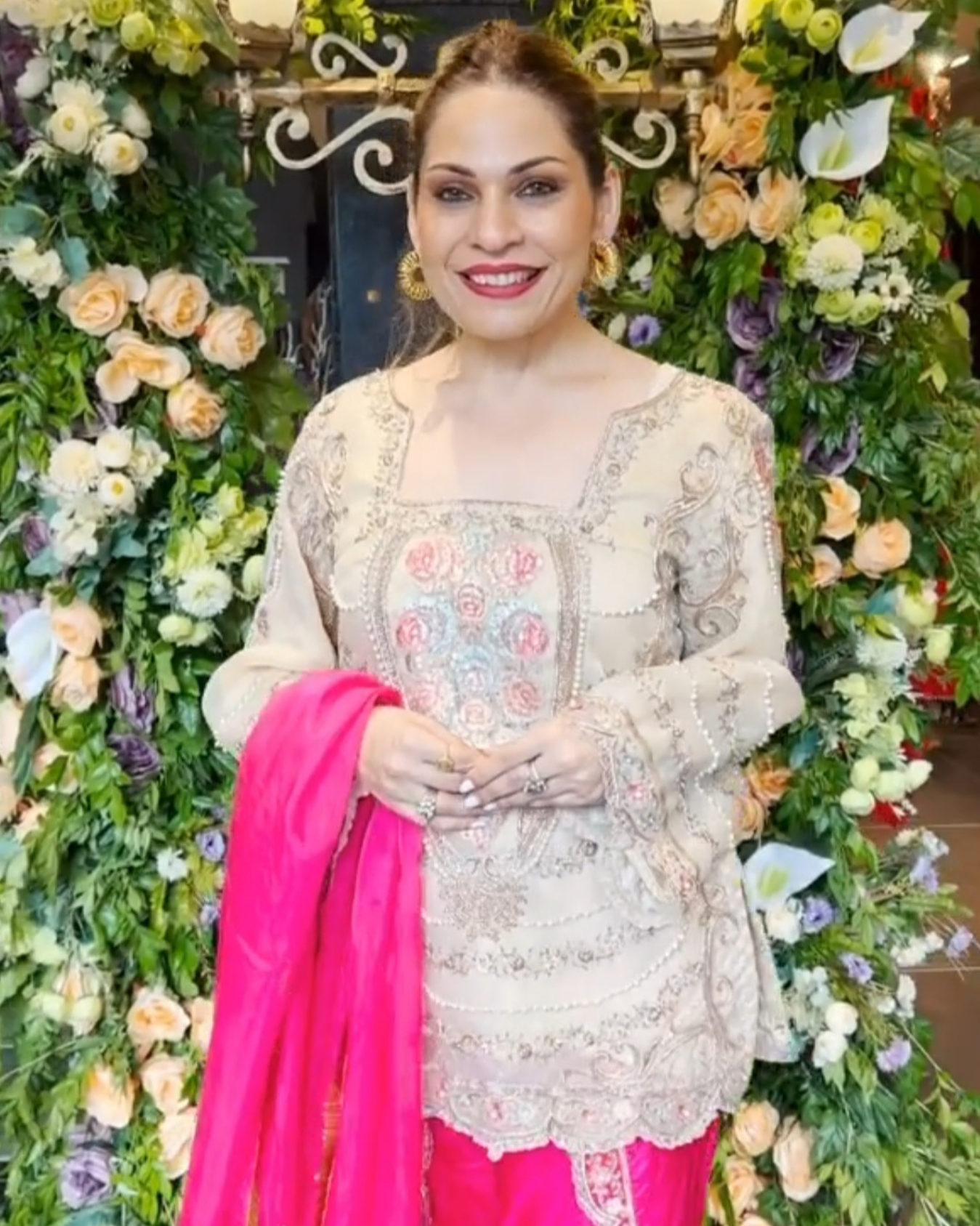 Rimple Bhandari in Our Pakistani suit set