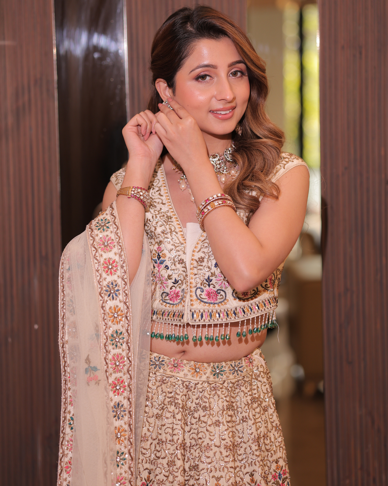 Our beautiful AB Muse in Freya Lehenga Set
