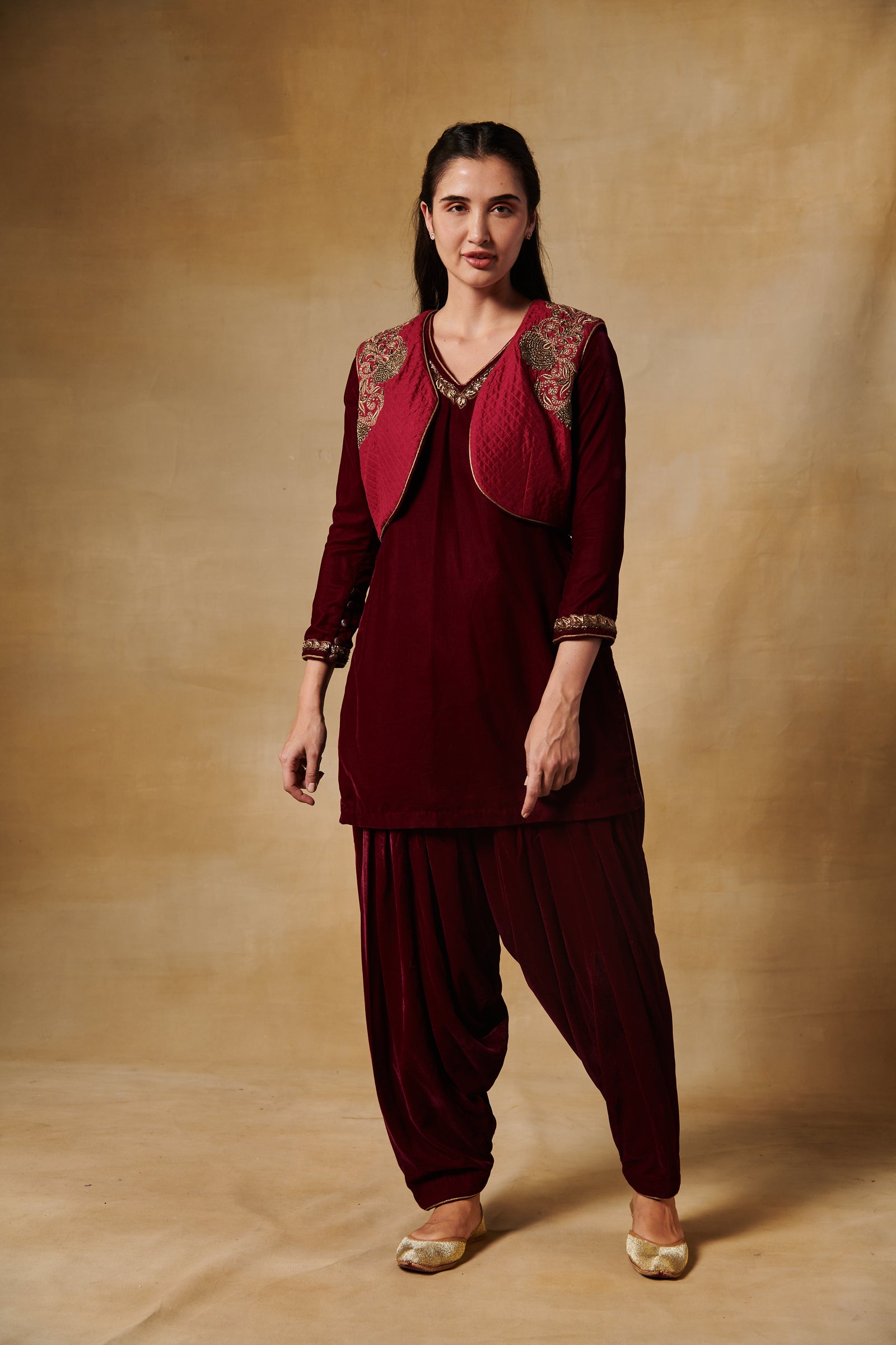 Wine bolero jacket cheap