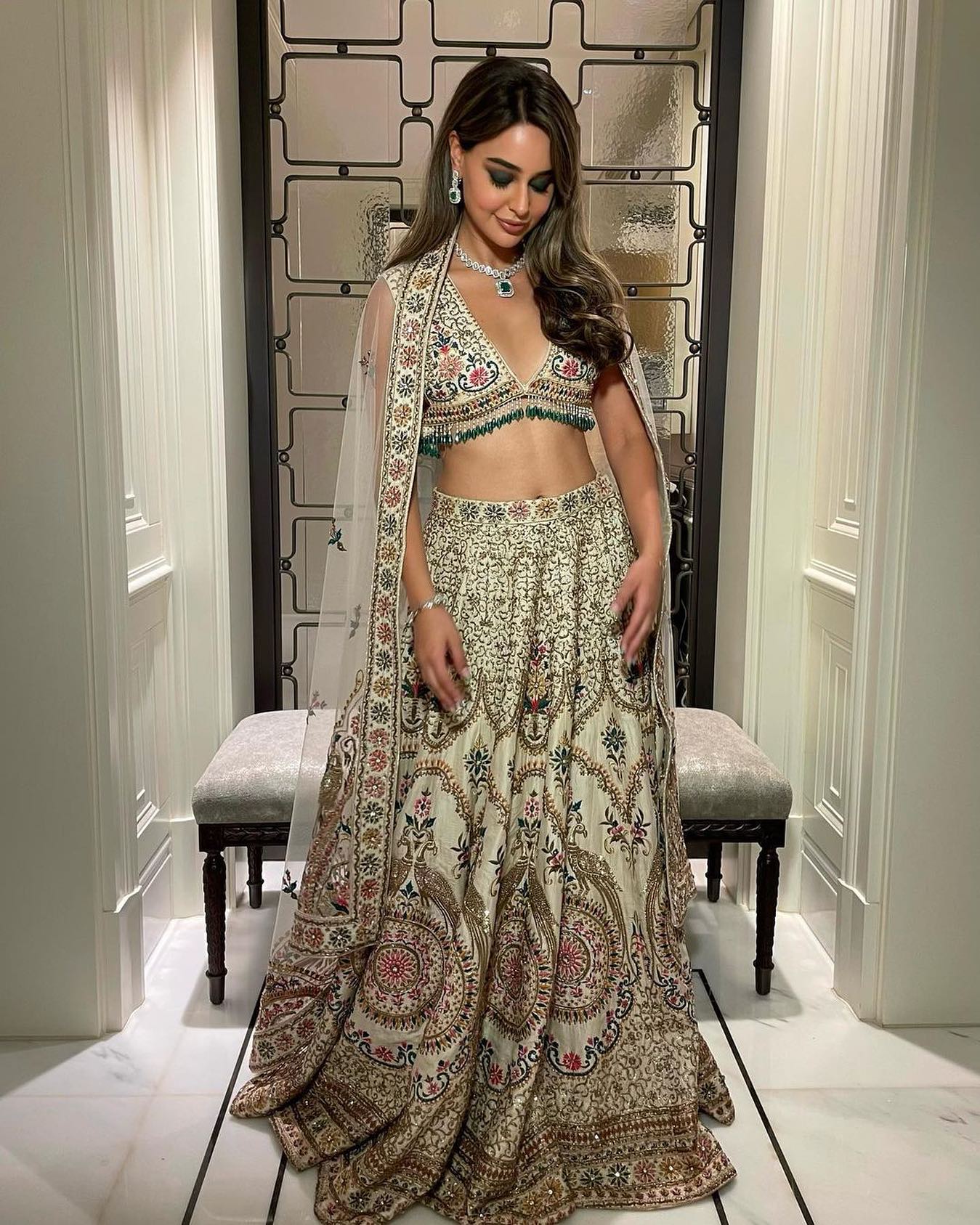 Arushi Mehra in freya lehenga