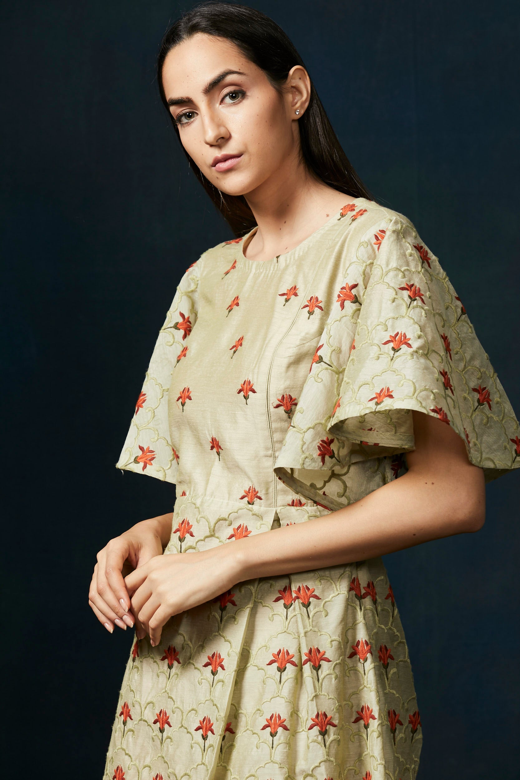 Green Sharara Suit