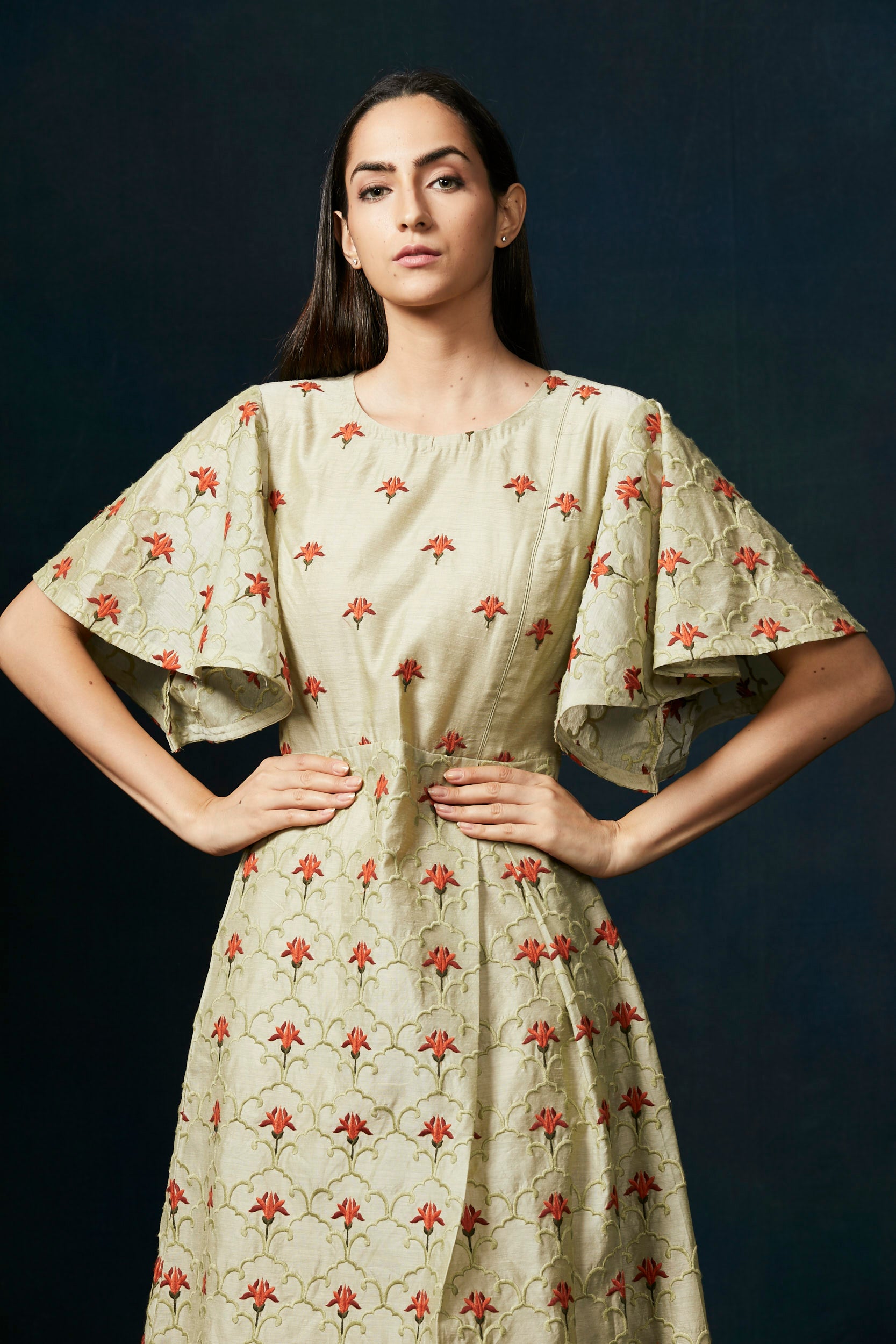 Green Sharara Suit