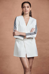 White Cocktail Blazer