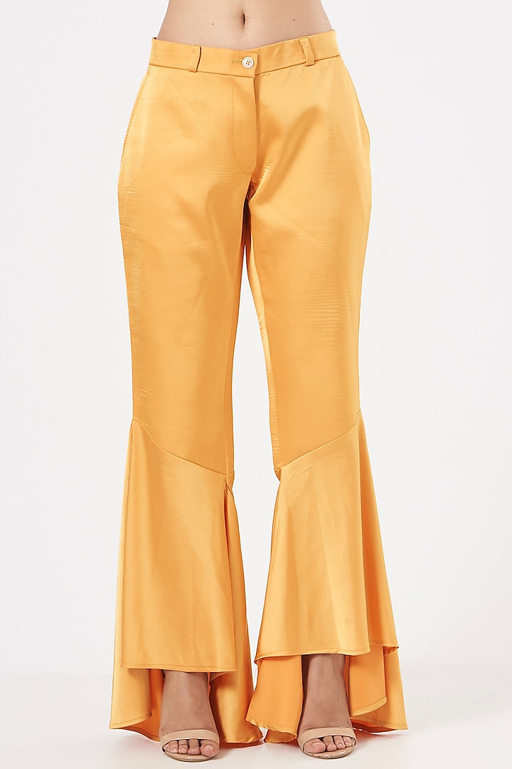 DANDELION YELLOW RADO SATIN PANT SET