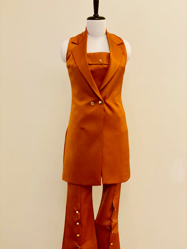 Caramel Color 3pc Co-ord Set
