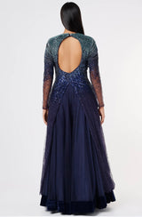 Midnight Blue Maxi Dress